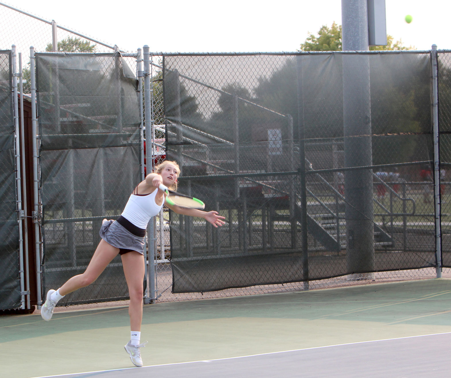 Menomonie at Chippewa Falls girls tennis 9-15-20